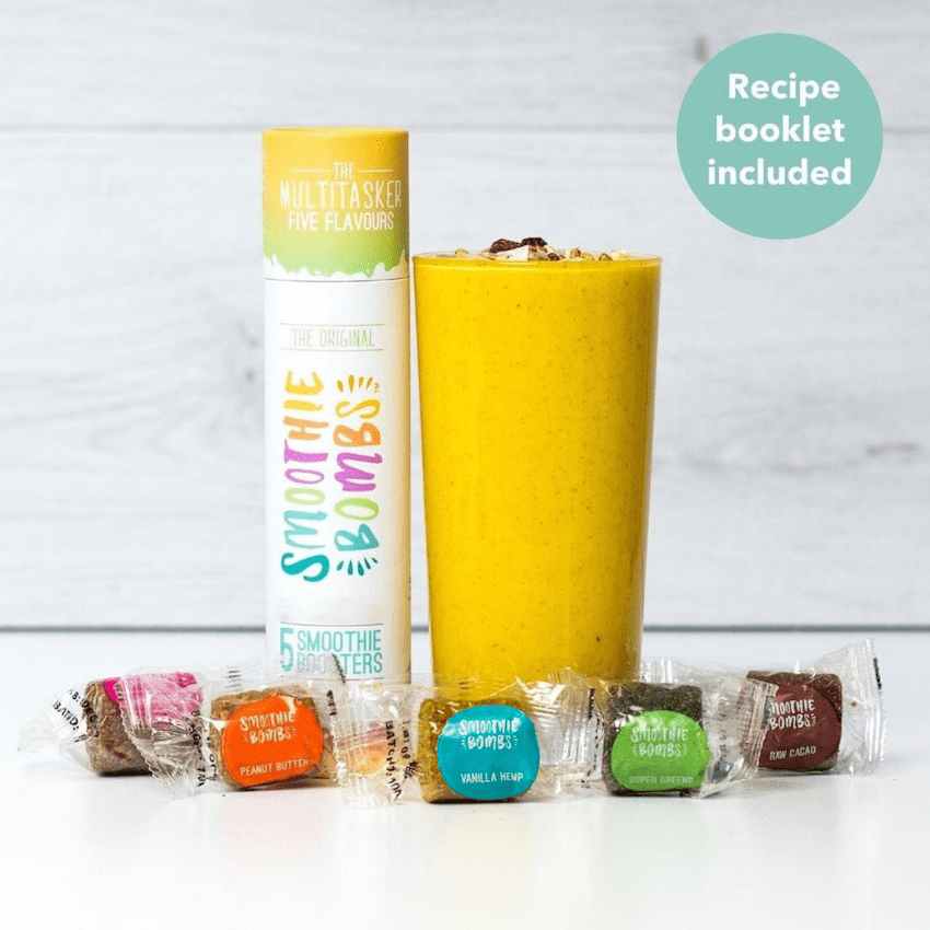 The Smoothie Bombs 1 tube (5 smoothie boosters) The Multitasker Trial Pack