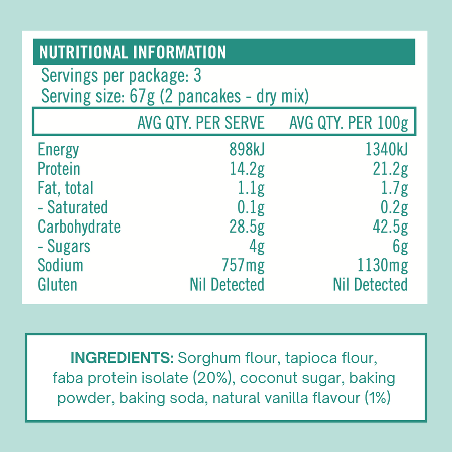 The Smoothie Bombs 200g The Bomb Protein Pancakes - Vanilla