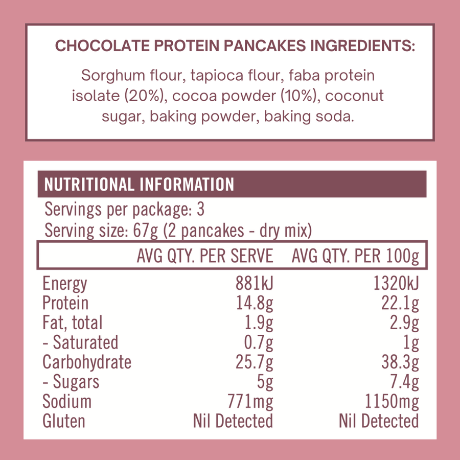 The Smoothie Bombs 200g x 3 Flavours Protein Pancakes Bundle