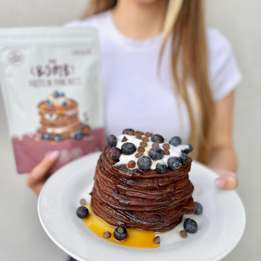 The Smoothie Bombs 200g x 3 Flavours Protein Pancakes Bundle & Mould