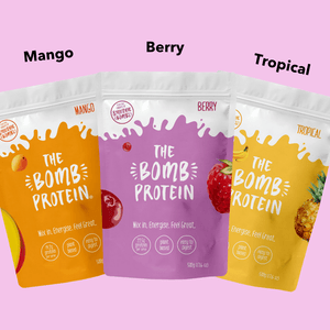 The Smoothie Bombs 500g x 3 flavours Summer Fruits Protein Trio