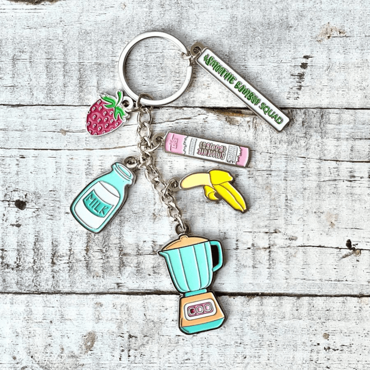 The Smoothie Bombs Smoothie Lover's Keychain